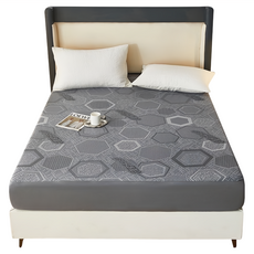 NATURALLY JOJO 針織石墨烯銀離子抗菌防水保潔墊 1個, 灰色