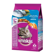 whiskas 偉嘉 成貓 乾飼料, 海洋魚類口味, 1.2kg, 1袋