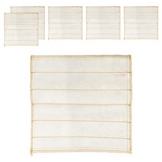 塵咬巾 綿柔清潔抹布 6入 廚房清潔, 30 x 30cm, 1包