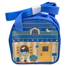 Mother garden 家家酒 一起去散步提袋 19 x 17.5 x 9cm, 天藍, 1個