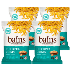 bains wholefoods 鷹嘴豆脆片 原味 無麩質, 100g, 4包