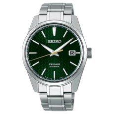 SEIKO 精工 PRESAGE Sharp Edged Green Dial 機械錶