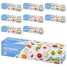 comet 雙層夾鍊袋, 大(L), 20個, 9盒