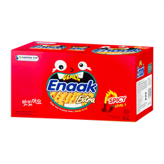 GEMEZ Enaak 韓式小雞麵 辣味 8入, 672g, 1盒