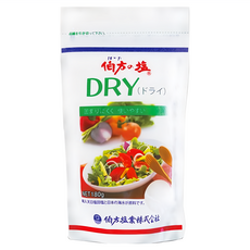 伯方鹽 細鹽 DRY, 180g, 1包