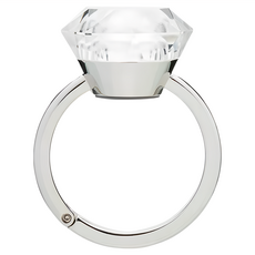 德國 REFLECTS LED戒指隨身包袋掛勾 金屬 塑料材質, 晶透, 1個