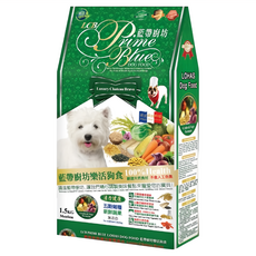 LCB 藍帶廚坊 成犬/全犬種 乾飼料 加蔬果 低卡高膳食纖維, 樂活五穀雜糧, 1.5kg, 1袋