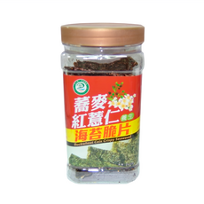 二林鎮農會 蕎麥紅薏仁海苔脆片, 90g, 1罐