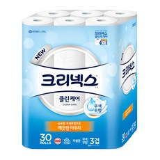 Kleenex 舒潔 3層天然紙漿清潔護理衛生紙, 25m, 30捲, 1袋