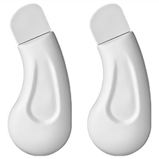 小麥購物 黑頭粉刺鏟 S370 18g, 2個, 白色