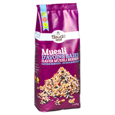 BAUCKMÜHLE 寶客 無麩質綜合莓果燕麥片 Vegan純素, 425g, 1包