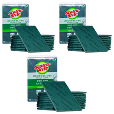 3M Scotch-Brite 百利 多用途強效菜瓜布 M, 3包, 10個