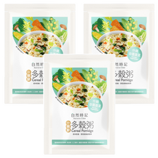 Nature Time 自然時記 一碗鮮 多穀粥 什錦田園蔬菜口味, 40g, 3盒