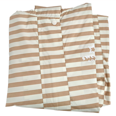 sweety GOLF 2023運動風雨衣 - 橘粉條紋, 1件, 身高150cm~175cm(適合亞洲女性身材)