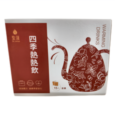 St.Lotus 聖蓮 快速充電 四季熱熱飲, 4.2g, 15包, 1盒