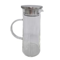 FOREVER 耐熱玻璃把手水壺, 1.5L, 1個, 透明