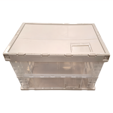 SHIMOYAMA PP可折疊收納箱 41 x 60 x 37.5cm, 卡其色, 1個