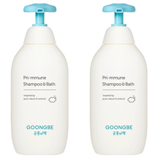 GOONGBE 宫中秘策 Pri-mmune 幼童用洗髮沐浴乳, 350ml, 2瓶