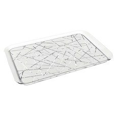 Tescoma 長方托盤 竹屑纖維 PS塑料, 幾何L, 1個