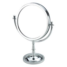 DAY&DAY 日日家居 桌上型雙面明鏡, 青銅材質, 鏡面直徑190mm, 1006LC