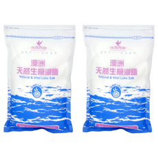 EMMANUEL 以馬內利 澳洲天然湖鹽, 600g, 2包