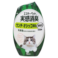 日本ST 實感消臭 貓用空間消臭劑，乳酸菌成分配合, 400ml, 1瓶