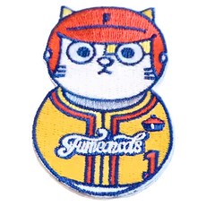 黃阿瑪的後宮生活 後宮打不倒棒球隊布章 4*7cm, 黃阿瑪, 1個