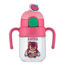 BEDDYBEAR 杯具熊 兒童火箭塑膠學飲杯, 草莓熊, 500ml, 1個