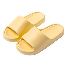 踩屎感拖鞋 Set 4 EVA材質, 36~37, 奶油黃