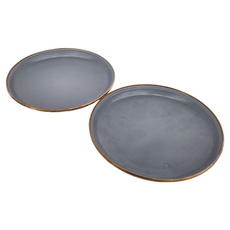 BAREBONES 琺瑯沙拉盤組 CKW-374 21 x 2cm, 沙拉盤, 石灰, 1組