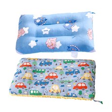 100%純棉可水洗兒童枕頭 卡通汽車 + 恐龍星星 柔軟舒適