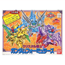 BANDAI SD鋼彈 CB戰士 水晶版 方程式組 射出塑膠組裝模型, 1組