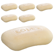 LOLE'S 草本護膚潔顏皂 蘆薈 適合所有膚質 無動物實驗 富含維他命E 不含SLS/SLES 不含人工色素, 100g, 6個