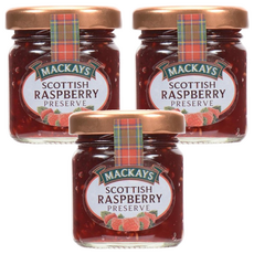 MACKAYS 梅凱 覆盆莓果醬, 42g, 3罐