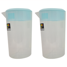 KEYWAY 聯府 透明冷水壺, 藍色, 2個, 2.5L