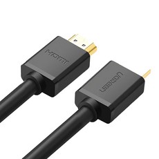 綠聯 HDMI 傳輸線 3m 電腦電視連接線, 黑色, 1個