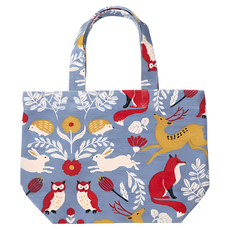 FRIENDSHILL 便當袋/手提包 B15 可愛動物圖案 輕巧手提設計 30 x 20 x 10cm, 1個