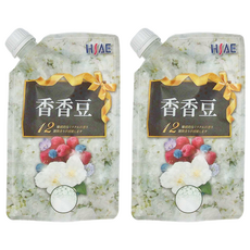 HSAE 衣物香香豆 甜蜜麝香 130g｜持久留香、去除異味、柔軟護衣, 2包