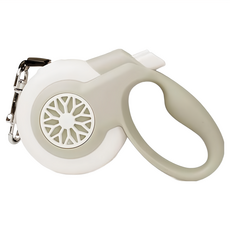 crazypaws 瘋狂爪子 Fida 防暴衝寵物伸縮牽繩 最大承重15kg, 1個, 白色