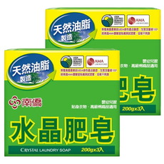 南僑水晶 肥皂, 600g, 2盒