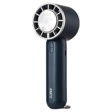 RASTO 半導體高速製冷LED手持風扇 5V/2A 原廠保固, RK24, 深藍色