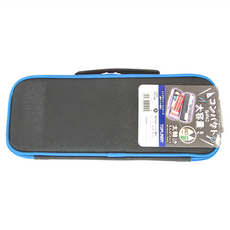 Raymay 藤井 輕量易帶附側袋筆袋, 大容量, 黑色, 1個