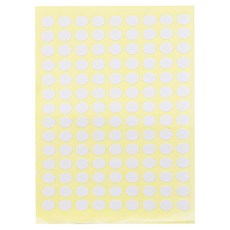 華麗牌 彩色標籤 WL-2029W 7mm, 白色, 25200張, 1箱