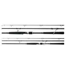 ETUOH 漁拓釣具 海岸人3節旅竿, 黑色