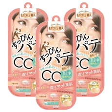 Keana Pate SHOKUNIN 毛孔職人 光透霧感CC霜 SPF50+ PA++++, 自然膚, 30g, 3條