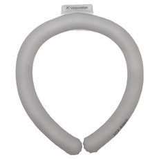 J&C 冰頸環涼感圍脖, 消暑降溫, L, 灰色, 1個