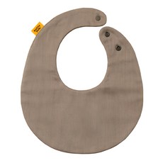 朗尼幼克 純棉口水巾 粉墨登場 奶棕, 1條