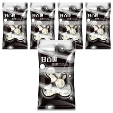 KAISER 甘百世 凱撒巧克力糖, 香濃甜蜜休閒良伴, 150g, 5袋