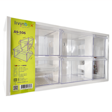lIvinbox A9-506 零件箱，台灣精製, 白色, 1個