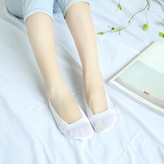 真冰絲透氣加固防滑隱形襪 10雙